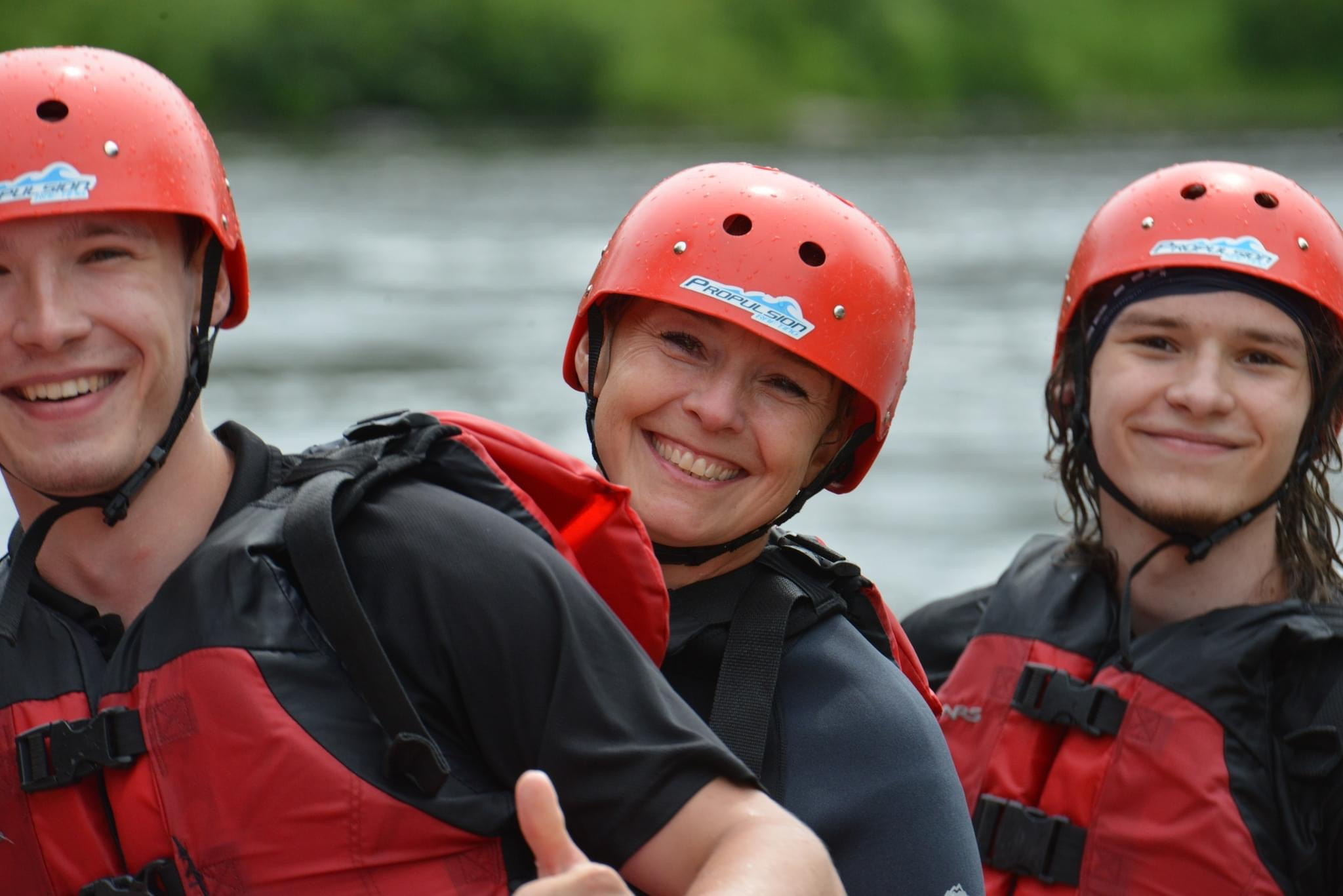 Whitewater rafting GrenvillesurlaRouge, Qc, Canada